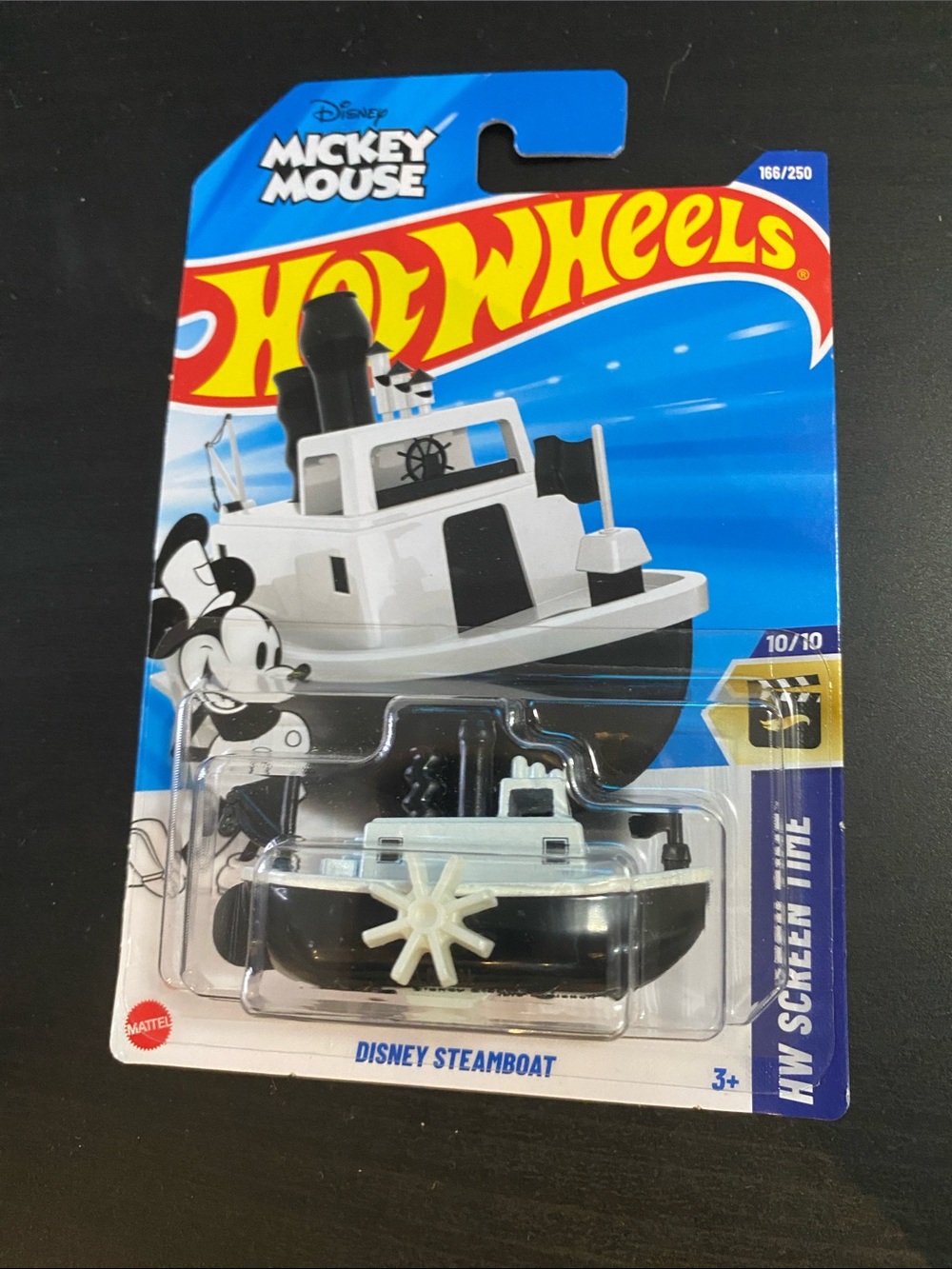 Hot Wheels Disney Steamboat Willie — Collectors Choice (NIP)